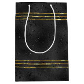 Luxeklak monochromatische glazen achtergrond medium cadeauzakje (Voorkant)