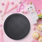 Luxekornamental mandala zwart papieren bordje (Feest)