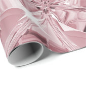Luxekrealistische diamanttextuur elegante roze cadeaupapier (Rol Hoek)