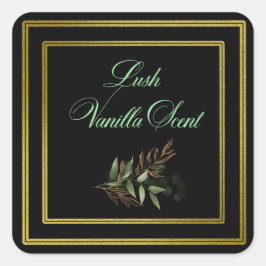 Luxelabel Vierkante Sticker