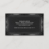 Luxeleder | ANTIEK LIJST Visitekaartje (Achterkant)