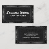 Luxeleder | ANTIEK LIJST Visitekaartje (Voorkant / Achterkant)