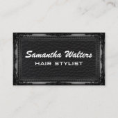 Luxeleder | ANTIEK LIJST Visitekaartje (Voorkant)