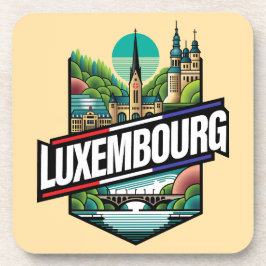 Luxembourg Europe Bier Onderzetter
