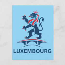 Luxembourg Europe Briefkaart