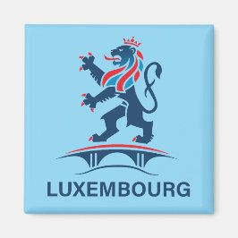 Luxembourg Europe Magneet