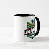 Luxembourg Europe Mok (Voorkant rechts)