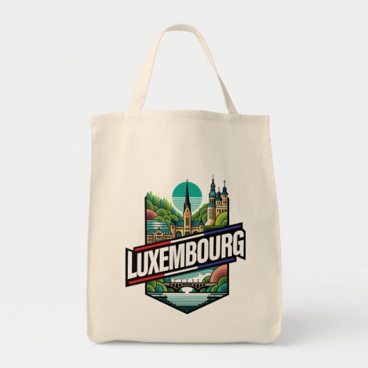 Luxembourg Europe Tote Bag (Voorkant)