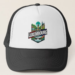 Luxembourg Europe Trucker Pet