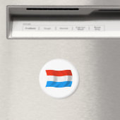 Luxembourg Flag Magnet (Insitu (Vaatwasser))