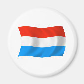 Luxembourg Flag Magnet (Voorkant)