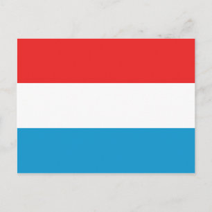 Luxembourg Flag Postcard Briefkaart