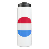 Luxembourg Flag Thermosbeker (Voorkant)