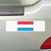 Luxembourg - Lëtzebuerg - Luxemburg Bumpersticker (Op auto)