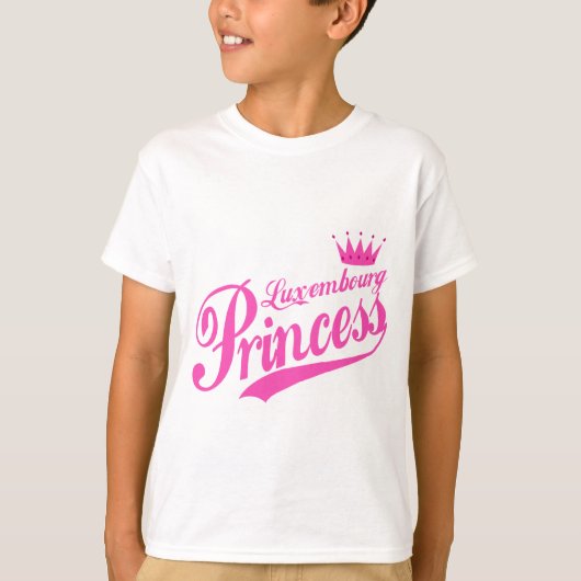 Luxembourg Prinses T-shirt (Voorkant)