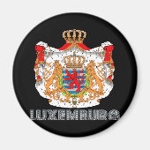 Luxembourger Emblem Magneet (Voorkant)