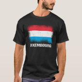Luxembourger Flag Luxembourg T-shirt (Voorkant)