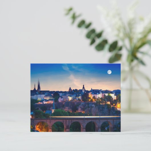 Luxemburg 02A Briefkaart (Staand voorkant)