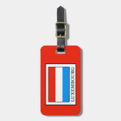 Luxemburg Bagagelabel (Voorkant verticaal)