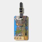 Luxemburg Bagagelabel (Voorkant verticaal)