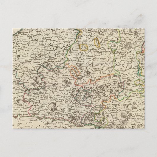 Luxemburg, België Briefkaart (Voorkant)