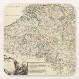 Luxemburg, België Kartonnen Onderzetters