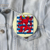 Luxemburg, België Ronde Button 4,0 Cm (In situ)