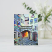 Luxemburg - Boheemse illustratie Schilderij Briefkaart (Staand voorkant)