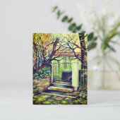 Luxemburg -  Bohemen schilderen Briefkaart (Staand voorkant)