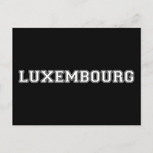 Luxemburg Briefkaart (Voorkant)