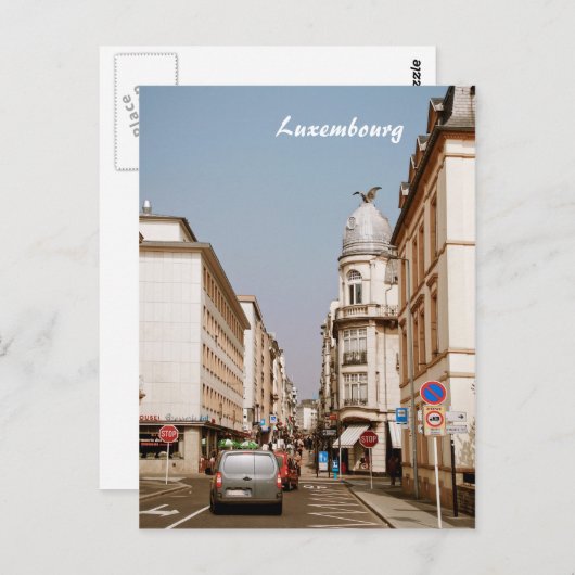 Luxemburg Briefkaart (Voorkant / Achterkant)