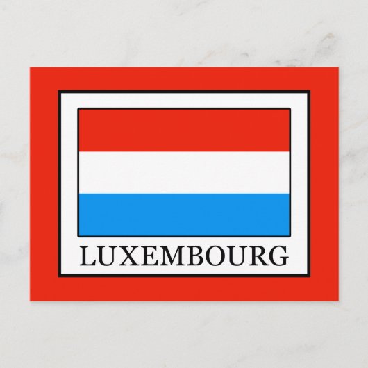 Luxemburg Briefkaart (Voorkant)