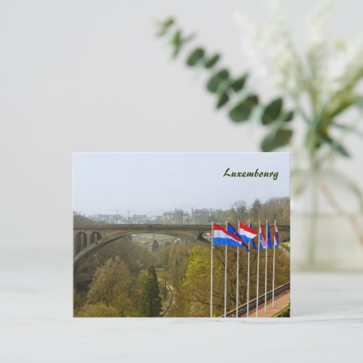 Luxemburg Briefkaart (Staand voorkant)