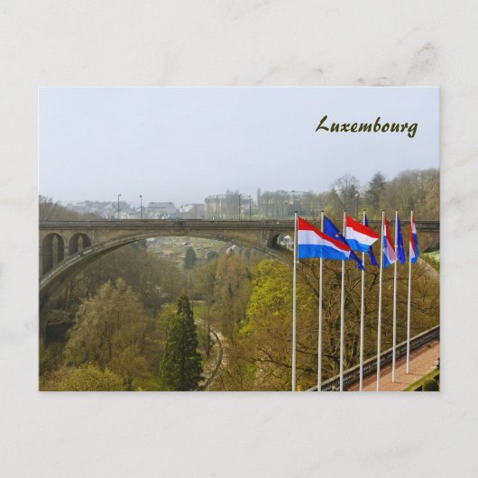 Luxemburg Briefkaart (Voorkant)