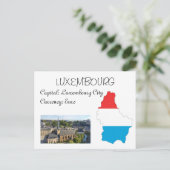 Luxemburg Briefkaart (Staand voorkant)