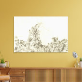 Luxemburg Canvas Afdruk (Insitu (Woonkamer))