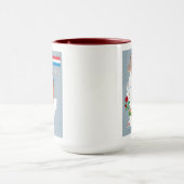 Luxemburg Cartoon Map Mok (Midden)