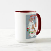 Luxemburg Cartoon Map Mok (Voorkant rechts)