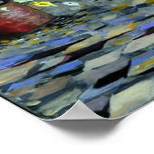 Luxemburg City - Bohemian Courtyard Poster (Hoek)