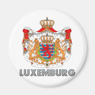 Luxemburg Coat of Arms Magneet