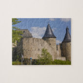 Luxemburg, de Tuurvallei. Bourscheid Legpuzzel (Horizontaal)