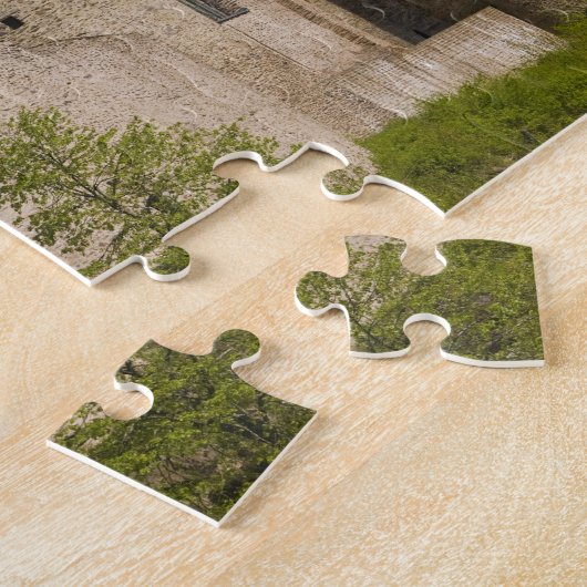 Luxemburg, de Tuurvallei. Bourscheid Legpuzzel (Zijkant)