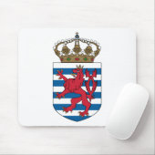 luxemburg embleem muismat (Met muis)