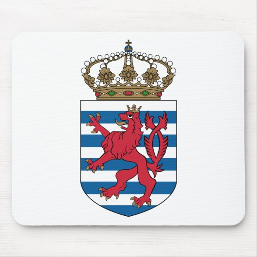 luxemburg embleem muismat (Voorkant)