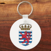 luxemburg embleem sleutelhanger (Voorkant)