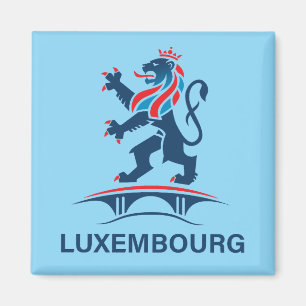 Luxemburg Europa Magneet