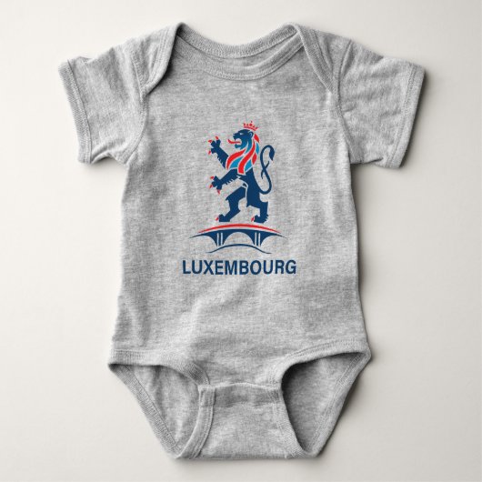 Luxemburg Europa Romper (Voorkant)