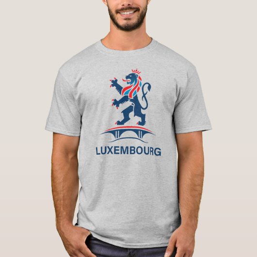 Luxemburg Europa T-shirt (Voorkant)