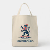 Luxemburg Europa Tote Bag (Achterkant)