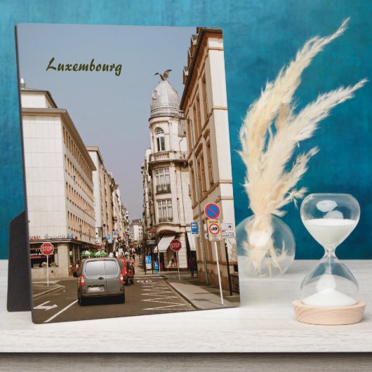 Luxemburg Fotoplaat (Zijkant)